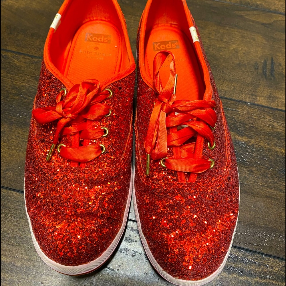Kate Spade Glitter Keds